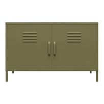 Iš metalo spintelė žalios spalvos 98x63 cm Bradford – Støraa