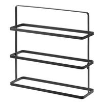 Iš metalo batų lentyna juodos spalvos Tower Shoe Rack – YAMAZAKI