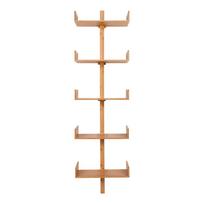 Iš bambuko kelių aukštų sieninė lentyna natūralios spalvos 50 cm Villa – House Nordic