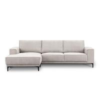 Kampinė sofa kreminės spalvos (su kairiuoju kampu) Copenhagen – Scandic
