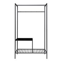 Juoda universali spinta su 2 lentynomis House Nordic Vita, 170 x 110 cm