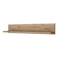 Natūralios spalvos riešutmedžio dekoro lentynos Petra - Kalune Design