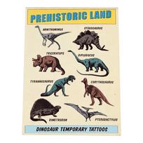 2 lapų rinkinys su laikina tatuiruote Rex London Prehistoric Land