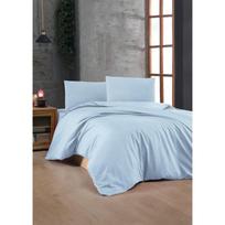 Iš ranforce medvilnės viengulė patalynė šviesiai mėlynos spalvos 140x200 cm – Mijolnir