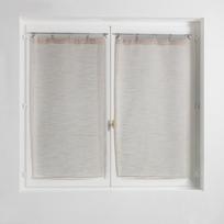 Permatomos užuolaidos smėlio spalvos 2 vnt. 60x90 cm Milza – douceur d'intérieur