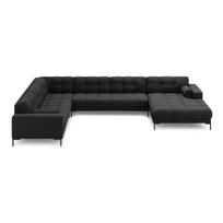 Kampinė sofa tamsiai pilkos spalvos (su kairiuoju kampu) Bali – Cosmopolitan Design
