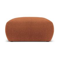 Pufas rudos spalvos iš boucle Molino – Micadoni Home