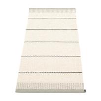 Šviesiai pilkos spalvos/kreminės spalvos lauko ir vidaus kilimas 60x125 cm Belle Warm Grey – Pappelina