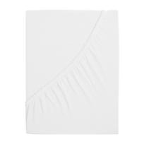 Paklodė baltos spalvos su guma 120x200 cm – B.E.S.