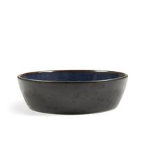 Juodos spalvos/mėlynos spalvos iš akmens masės mažas dubuo Gastro Dark Blue/Black – Bitz