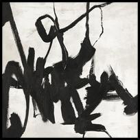 Rankomis tapytas paveikslas 100x100 cm Playblack 1 - Malerifabrikken