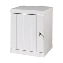 Baltas vaikiškas naktinis staliukas "Vipack Robin", 44 cm pločio