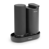 Iš plastiko stovas skalbimo reikmenims pilkos spalvos SinkStyle – Brabantia