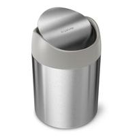 1,5 l nerūdijančio plieno šiukšliadėžė Mini - simplehuman