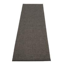 Antracito spalvos lauko kilimas 70x240 cm Emm Black Linen – Pappelina