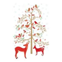 Sveikinimo atvirukai rinkinyje 8 vnt. su Kalėdų motyvu Christmas – Roger la Borde
