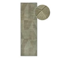 Rankų darbo iš vilnos kilimas žalios spalvos 80x250 cm Ursule – Villeroy&Boch