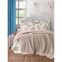 Iš medvilnės lovatiesė šviesiai rudos spalvos 220x240 cm Waffle – Mila Home