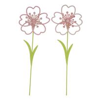 2 gėlių vazonų rinkinys Ego Dekor Rose, aukštis 31 cm