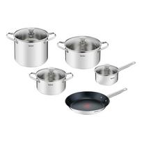 Nerūdijančio plieno indų rinkinys 9 vnt. Cook Eat - Tefal