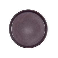 Juodos spalvos/violetinės spalvos iš akmens masės lėkštė ø 27 cm Gastro Black/Purple – Bitz
