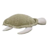 Žalios spalvos/kreminės spalvos vaikiškas sėdmaišis Mrs. Turtle – Lorena Canals