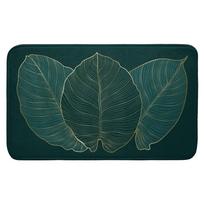 Tamsiai žalios spalvos vonios kilimėlis 45x75 cm Jade – douceur d'intérieur