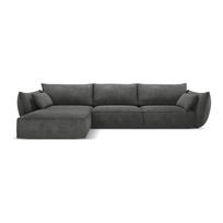 Pilka kampinė sofa (kairysis kampas) Vanda - Mazzini Sofas