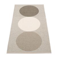 Pilkos spalvos/kreminės spalvos lauko ir vidaus kilimas 70x140 cm Otto Clay – Pappelina