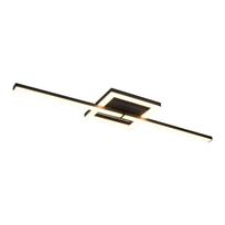Lubinis šviestuvas juodos spalvos LED 16x54 cm Viale – Reality