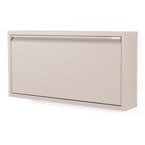 Taupe spalvos iš metalo atlenkiama spintelė batams 75x37,5x12,5 cm Billy – Spinder Design