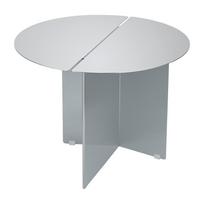 Iš nerūdijančio plieno apvalios formos šoninis stalas ø 50 cm Oru – Blomus