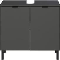 Spintelė po kriaukle antracito spalvos 60x56 cm Arcena – Germania