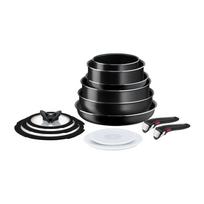Iš aliuminio puodų rinkiniai 13 vnt. INGENIO EASY COOK & CLEAN BLACK L1549023 – Tefal