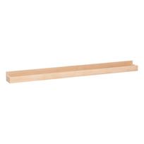 Sieninė lentyna natūralios spalvos iš ąžuolo paveikslėliams 120 cm Folk – Hübsch