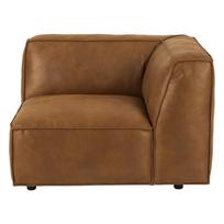 Modulinė sofa konjako rudos spalvos (su dešiniuoju kampu) Fairfield Kentucky – Bonami Selection