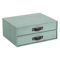 Žalios spalvos iš kartono biuro organizatorius į stalčių Birger Canvas Paper Laminate – Bigso