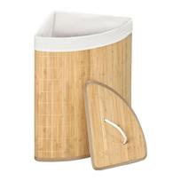 Iš bambuko skalbinių krepšys natūralios spalvos 40 l Bamboo – Compactor
