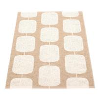 Smėlio spalvos/kreminės spalvos lauko ir vidaus kilimas 70x100 cm Sten Light Nougat – Pappelina