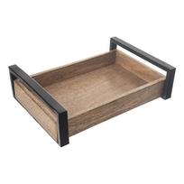 Iš medienos padėklas serviravimo padėklas 22x31 cm Mango – Orion
