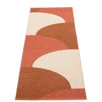 Raudonos plytų spalvos lauko kilimas 70x180 cm Hill Brick Rust – Pappelina