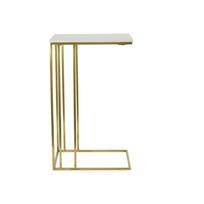 Šoninis stalas su marmuro dekoro stalviršiu 31x41 cm Roshan – Light & Living
