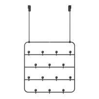 Juoda natūrali metalinė durų pakaba 36 cm Estique - Umbra