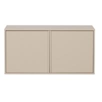 Modulinė spinta iš pušies masyvo kreminės spalvos 100x50 cm Daily – vtwonen