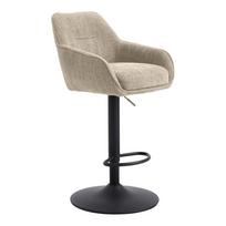 Kreminės spalvos baro taburėtės 2 vnt. (sėdynės aukštis 69 cm) Avola – Unique Furniture