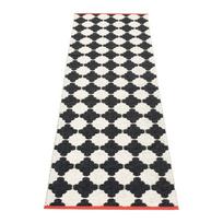 Juodos ir baltos spalvos lauko kilimas 70x225 cm Marre Black Coral – Pappelina