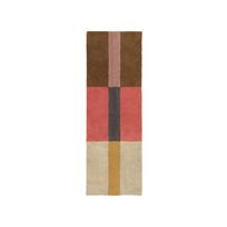 Rankų darbo iš vilnos kilimas 80x230 cm Chroma Spiced Coral – Lorena Canals