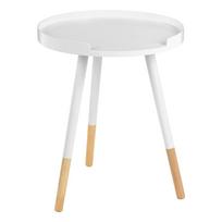 Sulankstomas stalas "Viborg", 40 cm, baltas