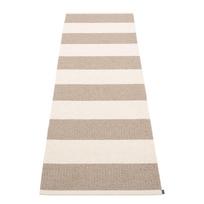 Smėlio spalvos/kreminės spalvos lauko kilimas 70x225 cm Bob Mud Vanilla – Pappelina