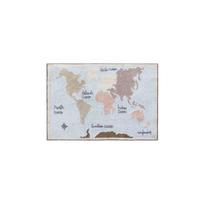 Skalbiamas/rankų darbo iš medvilnės vaikiškas kilimas 140x200 cm Vintage Map – Lorena Canals